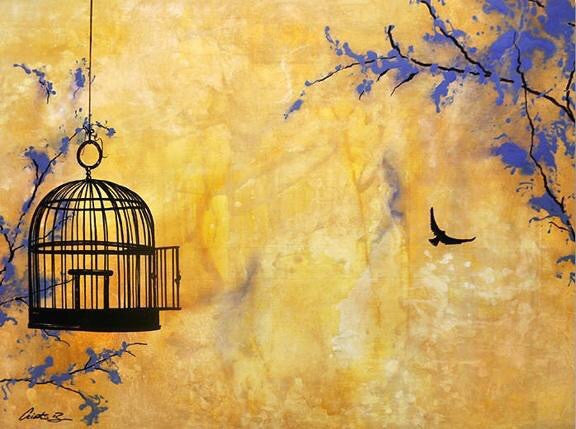 Free Bird - Original Painting - SOLD.